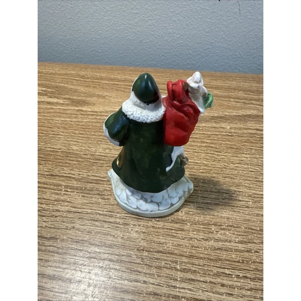 Vintage 1991 Porcelain Santa Clause Figurine, RSVP #8902 Germany, Made in Taiwan